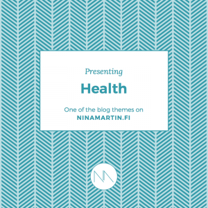 Nina Martin, blog category Health.