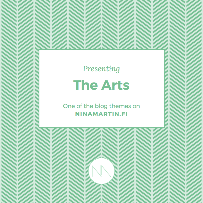 Nina Martin, blog category The Arts.