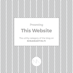 Nina Martin, blog category This Website.