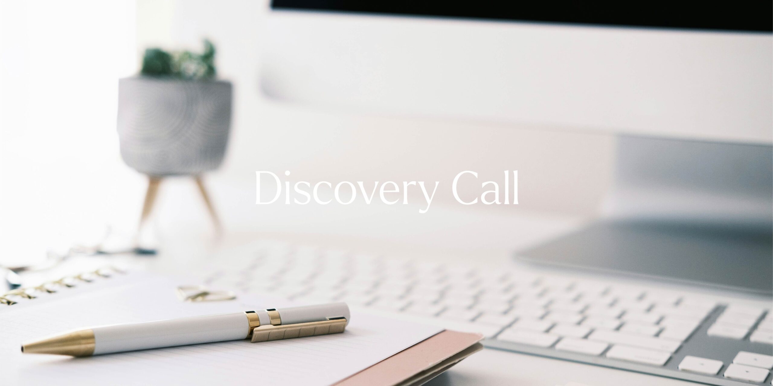 My booking page for Discovery Calls in preparation of a life coaching programme.